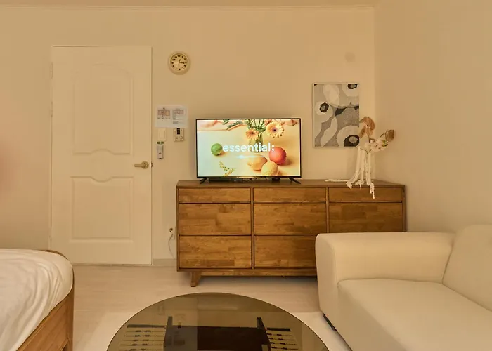 Appartement Jamsil Lotte World#lotte Tower#coex#sports Complex#kspo Dome#2br - 잠실 Dome Houes
